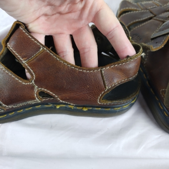 Vtg Dr Martens Men\'s Size 11  Platform Leather Sandals England Summer Wear main image 5